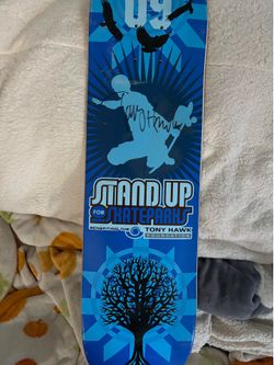 Tony Hawk autograph skateboard