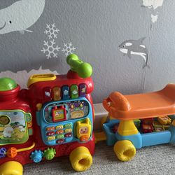 Vtech Sit To Stand Toddler Train 