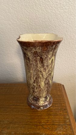 Unique Marble Painted Vase