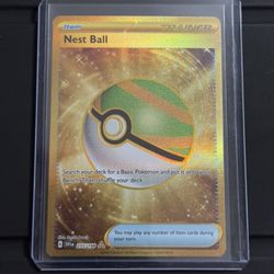 Nest Ball Pokemon Scarlet And Violet Base 