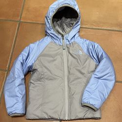 The North Face Reversible Insulated Hooded Jacket Girls Size 6