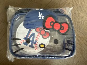 Hello Kitty Night X Dodgers Crossbody Bag Limited Edition NEW SEALED