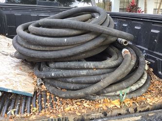 300’ 1.5 “ Plaster Hose Cam lock Fittings 300-500 Psi Used