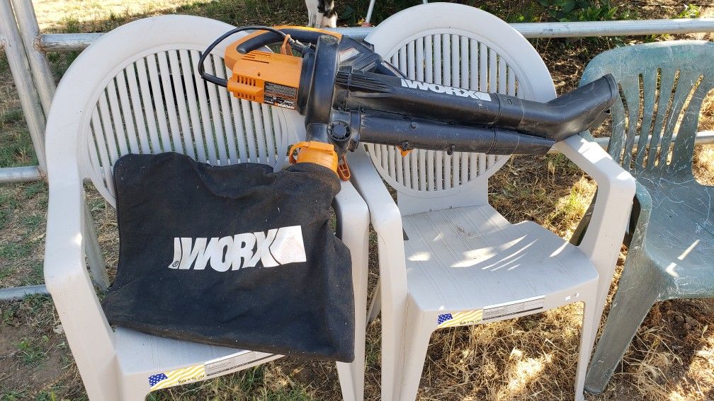 WORX ELECTRIC LEAF BLOWER & VACUUM