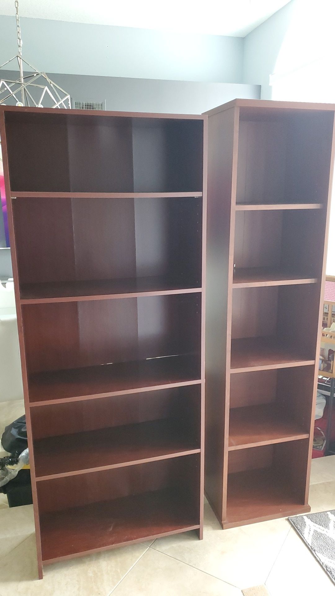 Bookshelves - great condition