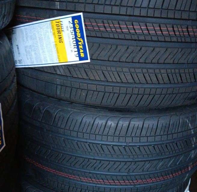 4 New Tires  235/40/19 Good Year Touring Tires