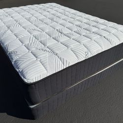 Queen Royal Bamboo Supreme Mattress And Boxspring!