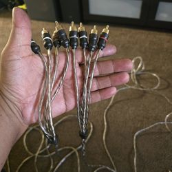 4  PAIR OF JL AUDIO RCAS