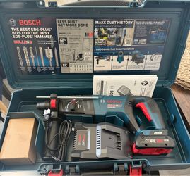 Bosch GBH18V-26D 18V Brushless SDS-Plus Bulldog Rotary Hammer Kit - NEW