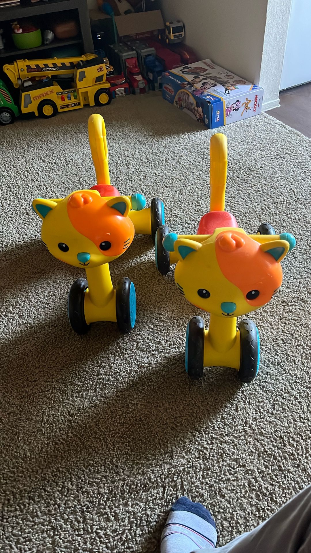 Cat Ride-On For Little Toddler