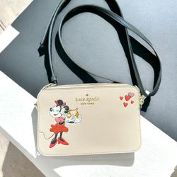 Kate Spade New York Minnie Mouse Crossbody  & Mini Mouse Card Holder Wallet