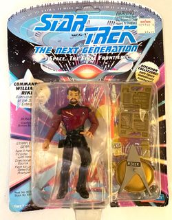 New unopened Star Trek The Next Generation Commander William T. Riker Action Figure