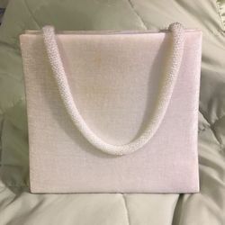 White Evening Bag