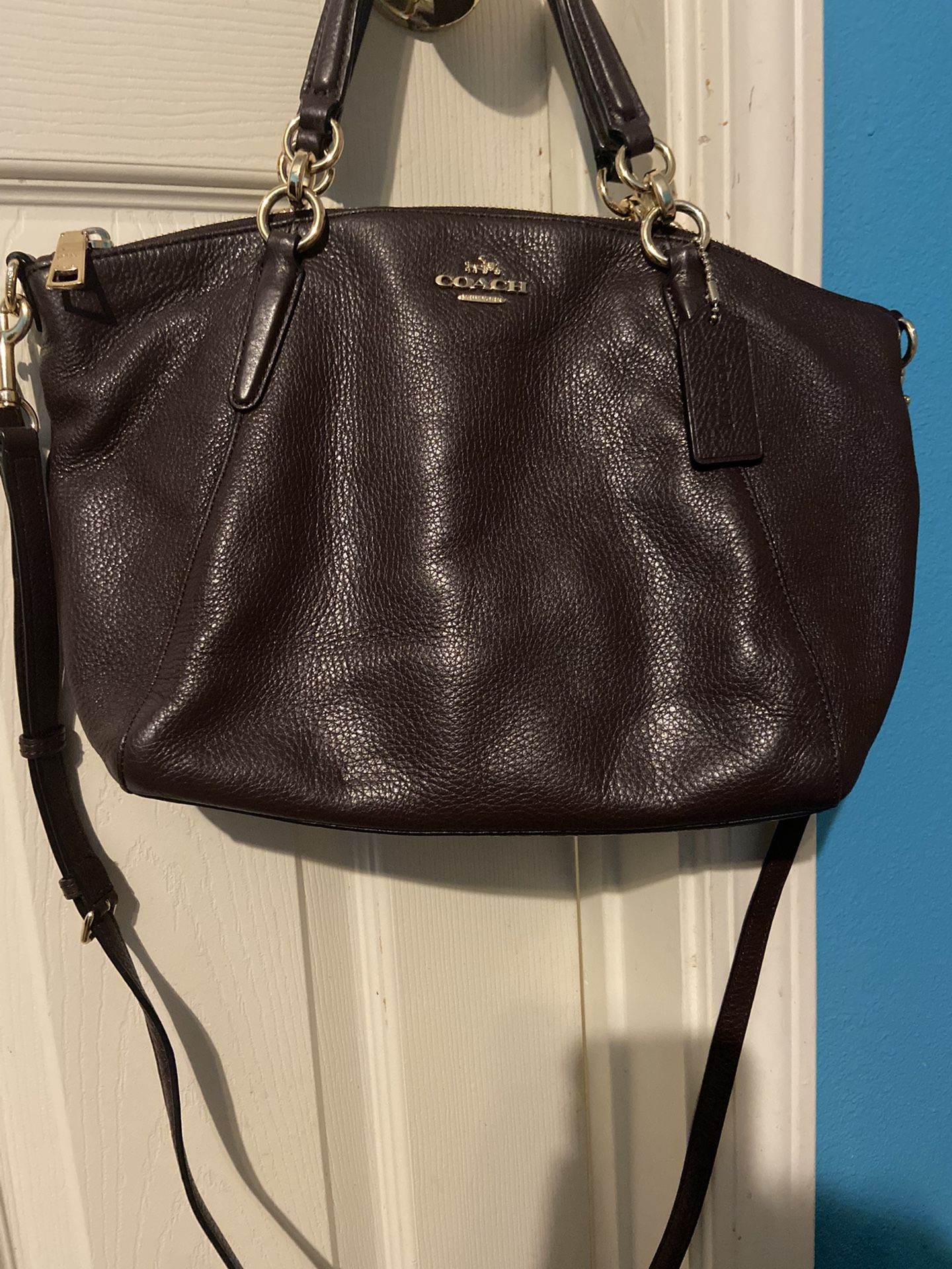 Coach Bag Burgundy 