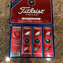 Titleist DT Solo golf balls. Brand new.