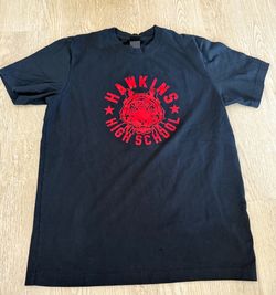 Stranger things Hawkins Nike Shirt Size M