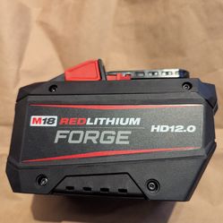 Milwaukee forge 12.0 battery brand new