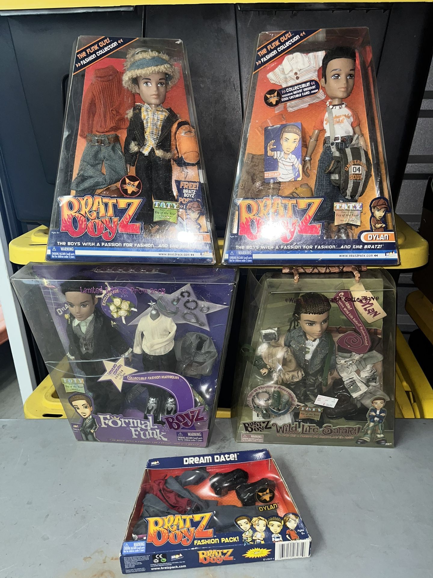 Bratz Dylan Doll Collection