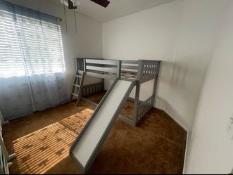 Grey Twin Bunk Beds For Kids