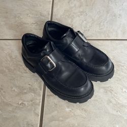 Vagabond platform loafers