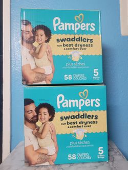 Pampers Size #5  $25 Each