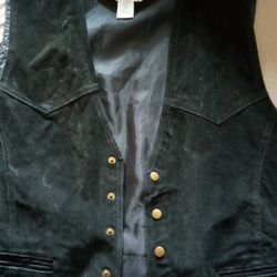 100% Leather Vest