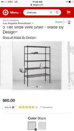 Shelf new in the box $55