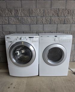 High Efficiency Large Capacity Washer and Dryer Set (Electric)