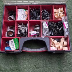 Box with plumbing supplies $20