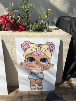 LOL  Birthday Giant Core Plastic Figures