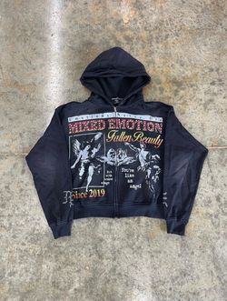 Mixed Emotions Broken Wings Hoodie Size XL