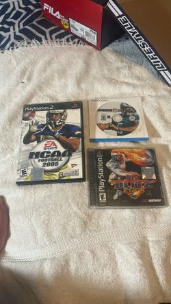 PlayStation 1 And 2 Games Football Madden Blitz