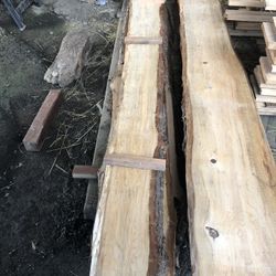 Hemlock Live Edge Wood Slabs