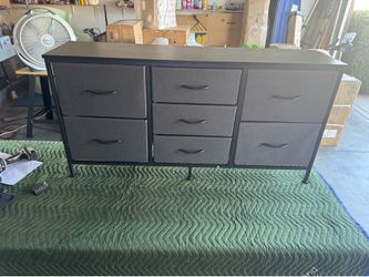 New dresser with seven cloth drawers$35