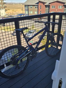 Diamondback Mountain Bike And Bike Stand