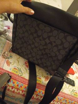 Men's coach bag.
