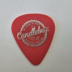 Official Candlebox Orange Guitar Tour Pick