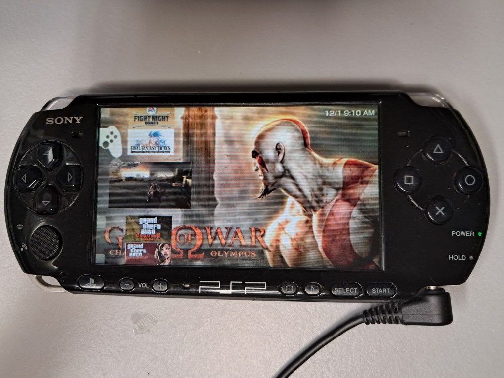 🔥 Modded PSP 3000 Black – Excellent Condition! 🔥