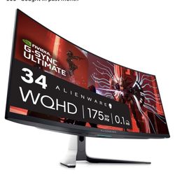 Alienware 34” Curved Gaming Monitor