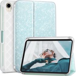 iPad Mini 6 Generation. Smart  Stand Up 8.3 Inch 2021 With Pencil Holder Ice Blue Case. 1 Case for $6 or 2 case for $10