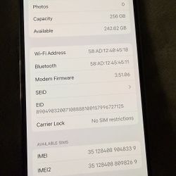 new iPhone 14pro 256gb Deep Puple - Carrier unlocked 