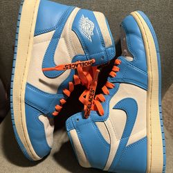 Jordan 1 UNC reimagined size 9.5