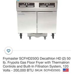 Selling Never Used Open Box Fry Master
