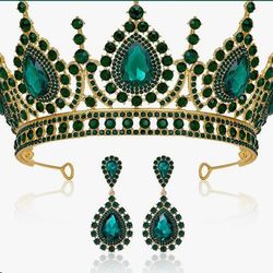 Crystal Crown Set