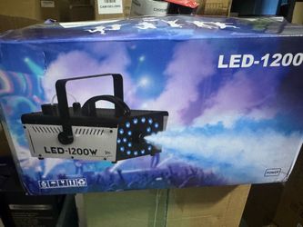 🔥 Final Sale🔥 1200W Fog Machine, 6000CFM for Halloween, 20 RGB Lights & Remote