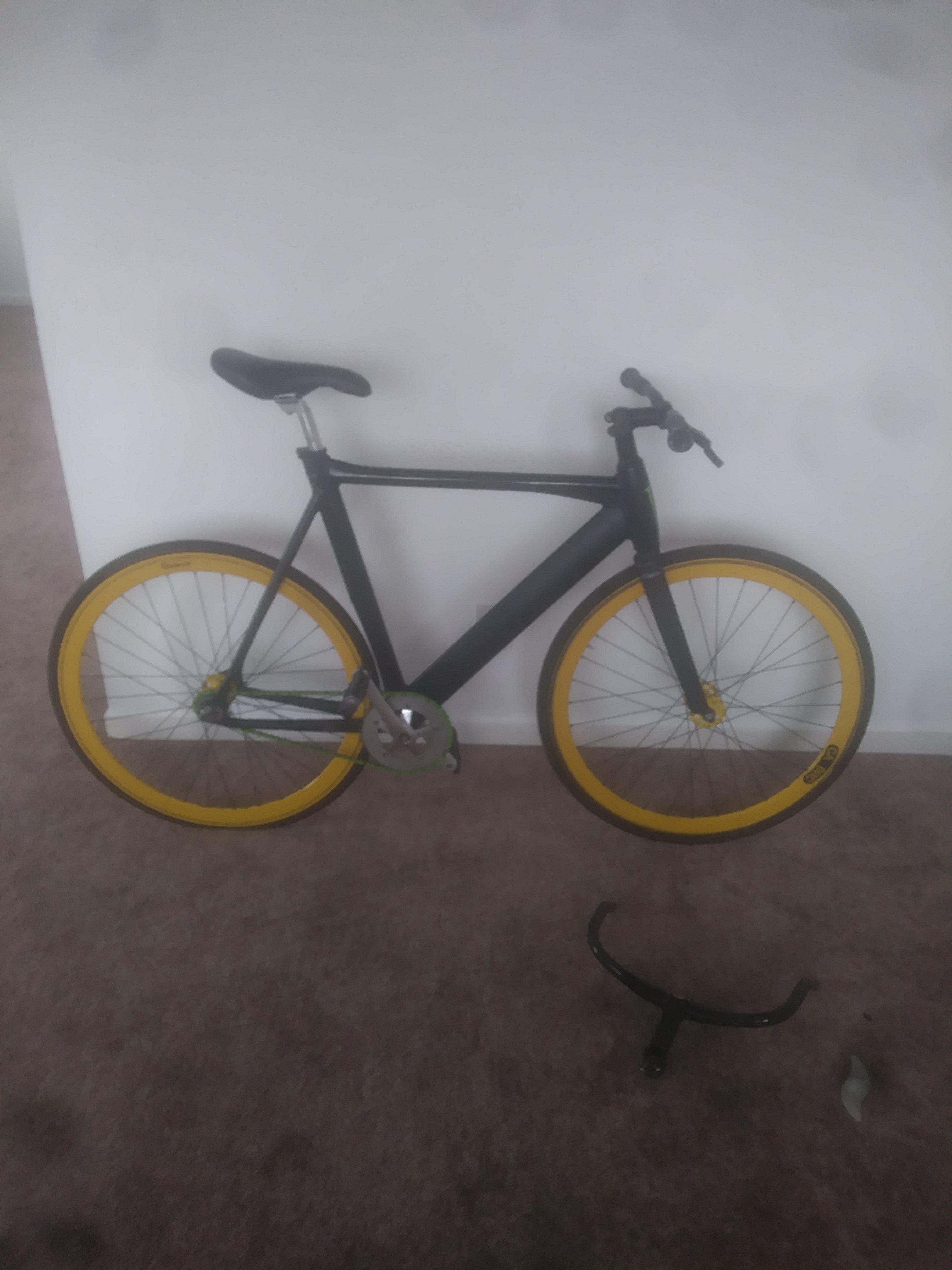 Pco lite fixed gear...aluminum frame..trades welcome