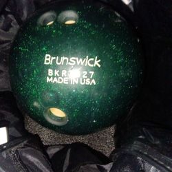 Bowling ball and bag