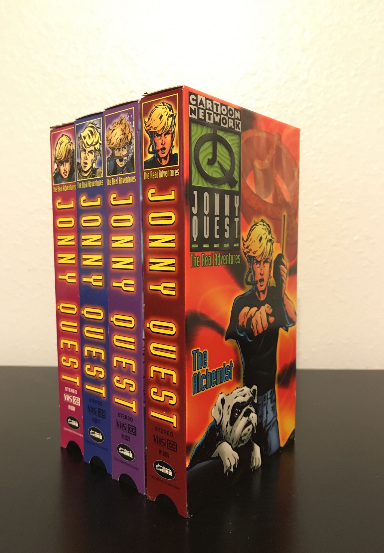 JOHNNY QUEST VHS TAPES LOT OF 4 CARTOON NETWORK