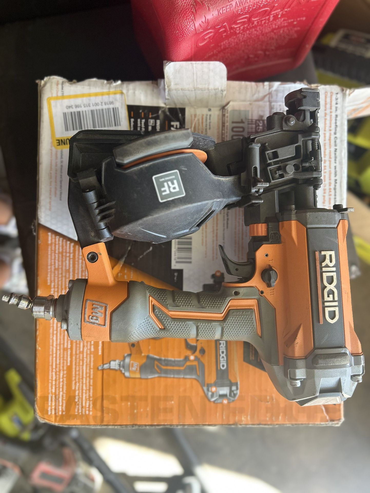 Ridgid roofing nailer