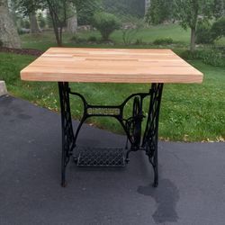 Singer Island or Desk Butcher Block Top 